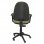 Piqueras y Crespo Ayna Bali Chaise de Bureau Accoudoirs réglables Roues Parquet Vert Moutarde
