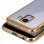 Avizar Funda Protectora de Silicona Efecto Lentejuelas Brillantes Doradas para Samsung Galaxy J6