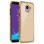 Avizar Funda Protectora de Silicona Efecto Lentejuelas Brillantes Doradas para Samsung Galaxy J6