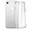 Avizar Funda Protectora de Silicona Transparente con Reforzamiento Antigolpes para iPhone 7 / iPhone 8