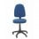 Piqueras y Crespo Ayna Bali Chaise de bureau à roulettes en parquet bleu marine