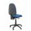 Piqueras y Crespo Ayna Bali Chaise de bureau à roulettes en parquet bleu marine