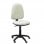 Piqueras y Crespo Ayna Bali Chaise de Bureau Parquet Gris Clair Roues