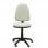 Piqueras y Crespo Ayna Bali Chaise de Bureau Parquet Gris Clair Roues