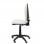 Piqueras y Crespo Ayna Bali Chaise de Bureau Parquet Gris Clair Roues