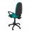 Piqueras y Crespo Ayna Bali Chaise de Bureau Accoudoirs Fixes Vert Turquoise