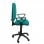 Piqueras y Crespo Ayna Bali Chaise de Bureau Accoudoirs Fixes Vert Turquoise