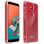 Avizar Funda Protectora de Silicona Reforzada Transparente para Asus ZenFone 5 Lite
