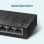 TP-Link LS1005G Switch 5 Puertos Gigabit 10/100/1000 Mbps No Administrado Plug&Play