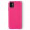 Cool Funda Silicona Rosa para iPhone 11
