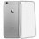Avizar Funda Protectora Ultrafina Transparente Flexible de Silicona para iPhone 6 / iPhone 6S
