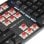 Tacens Mars Gaming MK5 Clavier de jeu mécanique Commutateur RVB Portugais Rouge