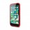 Coque magnétique Unotec avec verre trempé rouge pour iPhone 7/8/SE 2020