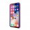 Unotec Funda Soft Morada para iPhone X/XS