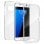 Avizar Étuis de protection en silicone et polycarbonate Protection transparente 360º pour Samsung Galaxy S7