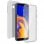 Avizar Fundas Protectora de Silicona y Policarbonato Protección 360º Transparente para Samsung Galaxy J4 Plus
