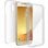 Avizar Fundas Protectora de Silicona y Policarbonato 360º Transparente para Samsung Galaxy J5