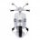 Ataa Cars Moto Eléctrica Vespa Clásica con Licencia Piaggio 12V Blanca