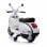 Ataa Cars Moto Eléctrica Vespa Clásica con Licencia Piaggio 12V Blanca