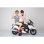 Ataa Cars Moto Eléctrica Gran Turismo Biplaza 12V Blanca