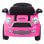 Carro Eléctrico Mini Uno 6V Rosa