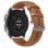Huawei Watch GT 2 Bluetooth GPS 46mm AMOLED Castanho Caixa Prateada Correa Pele Resistente 5ATM
