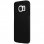 Avizar Funda Protectora de Silicona y Policarbonato Protección Total Negra para Samsung Galaxy S7