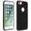 Avizar Capa de Silicone e Policarbonato Preta com Proteção Total para iPhone 7 / 8