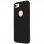 Avizar Capa de Silicone e Policarbonato Preta com Proteção Total para iPhone 7 / 8