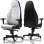 Noblechairs Icon Cuero PU Silla Gaming Negra/Blanca