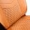 Noblechairs Icon Gaming-Stuhl aus echtem Leder, Cognac/Schwarz