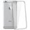 Avizar Funda Protectora de Silicona Transparente con Bordes Bumper para iPhone 6 Plus / iPhone 6S Plus