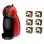 Krups Piccolo Cafetera Dolce Gusto Roja + Pack de 6 Nescafé Dolce Gusto Espresso Intenso