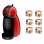 Krups Piccolo Cafetera Dolce Gusto Roja + Pack de 6 Nescafé Dolce Gusto Café au Lait