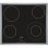 Bosch PKF645B17E Placa Vitrocerámica 4 Zonas Negra/Inox