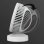 Klim Breeze Ventoinha de Mesa USB Branca