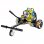 SmartGyro Go-Kart Pro Street Cadeira para Hoverboard Graffiti
