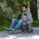 SmartGyro Go-Kart Pro Street Cadeira para Hoverboard Graffiti