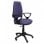Piqueras y Crespo Elche CP Bali Silla de Oficina Brazos Fijos Ruedas de Parquet Azul Claro