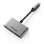 Minix NEO-C-HAGR Adaptador USB-C a HDMI + 3.5mm Audio Jack
