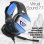Woxter Stinger GX 250 H Auriculares Gaming RGB 7.1 Negro/Azul
