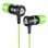 Klim Fusion Auriculares Intrauditivos Verdes