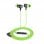 Klim Fusion Auriculares Intrauditivos Verdes