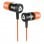 Klim Fusion Auriculares Intrauditivos Laranjas