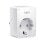 Tomada Inteligente TP-Link Tapo P100 Wi-Fi Mini Bluetooth Interior 2300W Branca