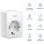 Tomada Inteligente TP-Link Tapo P100 WiFi Mini Controle Remoto Voz Alexa Google Home