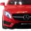 HomCom Mercedes Benz GLA Coche Eléctrico 6V Rojo