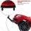 HomCom Mercedes Benz GLA Coche Eléctrico 6V Rojo