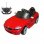 HomCom BMW MP3 PP ABS Coche Eléctrico 6V Rojo