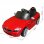 HomCom BMW MP3 PP ABS Coche Eléctrico 6V Rojo